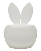 Chaise en polyéthylène Bunny blanche – 57x55x79 cm (hauteur d’assise 39 cm)