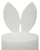 Chaise en polyéthylène Bunny blanche – 57x55x79 cm (hauteur d’assise 39 cm)