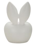 Chaise en polyéthylène Bunny blanche – 57x55x79 cm (hauteur d’assise 39 cm)