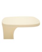 Table d’appoint en polyéthylène Ibiza blanche – 42x42x52 cm