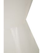 Table d’appoint en métal Oyo blanche – D.45x55 cm
