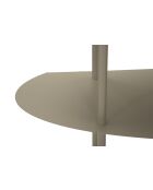 Console en métal Saturno Plus taupe – 118x34x82 cm