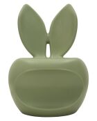 Chaise en polyéthylène Bunny verte – 57x55x79 cm (hauteur d’assise 39 cm)