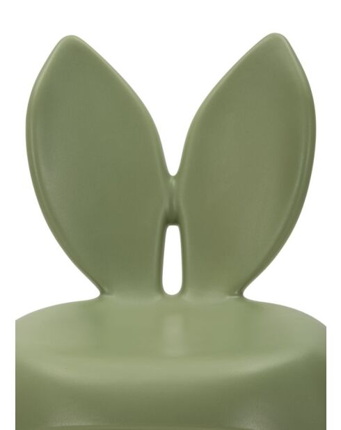 Chaise en polyéthylène Bunny verte – 57x55x79 cm (hauteur d’assise 39 cm)