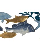 Panneau mural en fer Marine multicolore – 77x5x63 cm