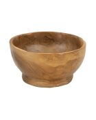 Vide-poches Butot en teck recyclé brun – D.15x8 cm