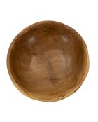 Vide-poches Butot en teck recyclé brun – D.15x8 cm
