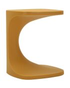 Table d’appoint en polyéthylène Ibiza moutarde – 42x42x52 cm