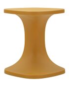 Table d’appoint en polyéthylène Ibiza moutarde – 42x42x52 cm