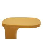 Table d’appoint en polyéthylène Ibiza moutarde – 42x42x52 cm