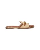 Sandales plate Daniela beiges