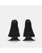 Baskets Alicia noires - Talon 5 cm