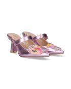Sandales à talons hauts Christiane roses - Talon 9 cm