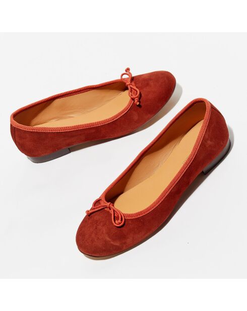 Jeanne Brick Ballerinas aus Samt