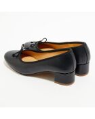 Ballerine trotter Diane nere in pelle