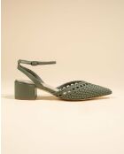 Escarpins Annie verts
