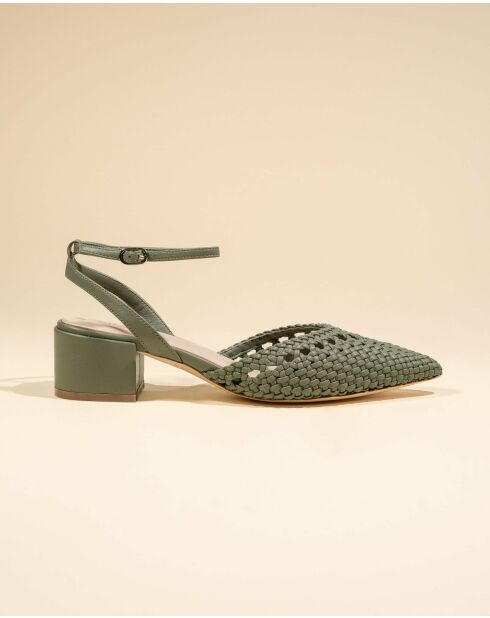 Escarpins Annie verts