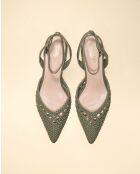 Escarpins Annie verts