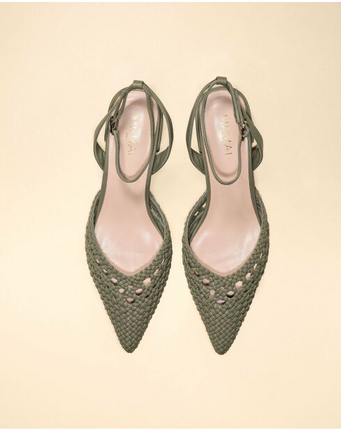 Escarpins Annie verts
