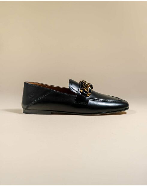 Mocassins en cuir Marvin noirs