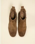 Chelsea boots en cuir Bambi marron