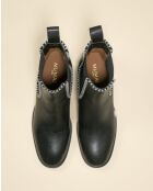 Chelsea boots en cuir Bambi noires