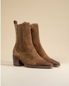 Chelsea boots en cuir Philly marron