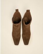 Chelsea boots en cuir Philly marron
