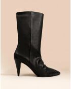Boots en cuir Arad noires