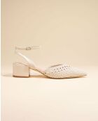 Escarpins Annie blancs