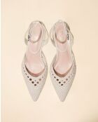 Escarpins Annie blancs