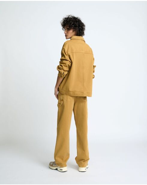 Okerkleurige jas Smith