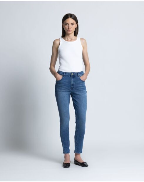Liya blue ridge jeans met lichte wassing