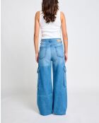 Jean Cargo Leone 584 blue  denim