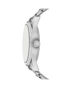 Reloj Rotsee de malla fina plateado/marrón para hombre