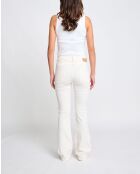 Cremefarbene Jeans Manhattan