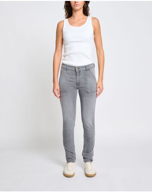Jeans Jets Negro Gris Nº 4