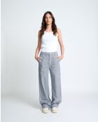 Jeans Laland a righe blu