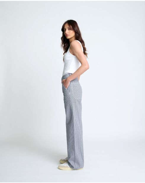 Jeans Laland a righe blu