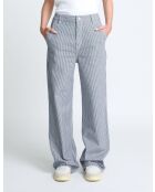Jeans Laland a righe blu