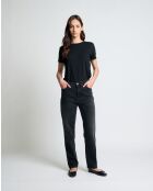 Leyton 586 schwarze Jeansjeans