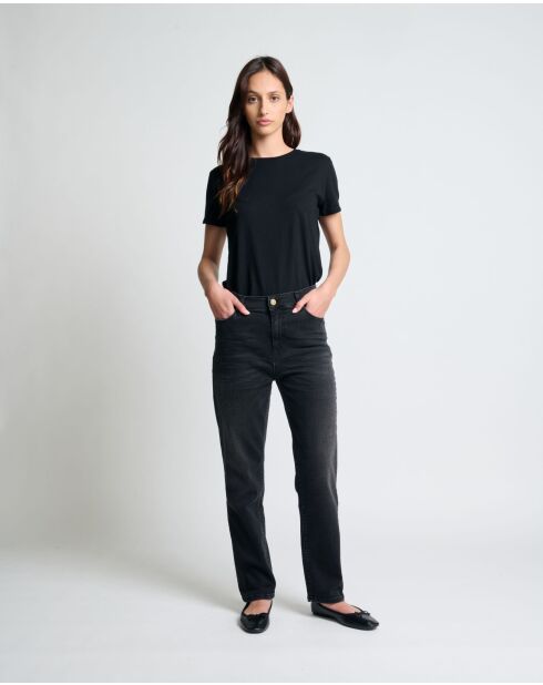 Leyton 586 schwarze Jeansjeans