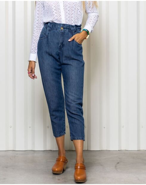 Paige Jeans mit Drop-Wash-Design