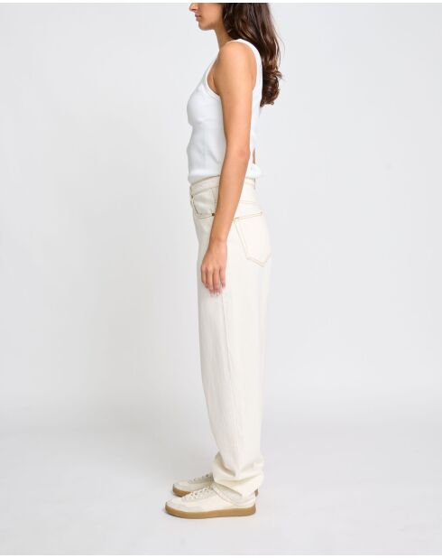 Ecrufarbene Jeans von Winner Wash