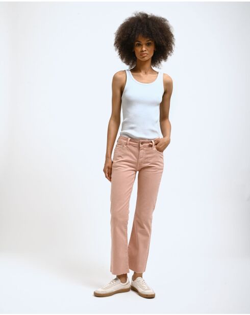 Jodie roze kwartsbroek