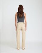 Beige beige broek Bonnie