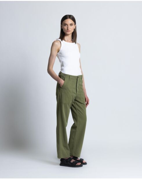 Pantalon West kaki