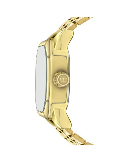 Lauerz Damenuhr aus feinem Mesh in Gold
