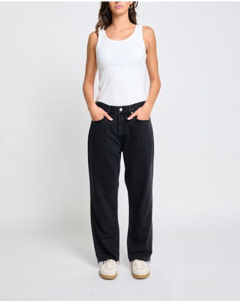 698 Wash schwarze 02 Jeans
