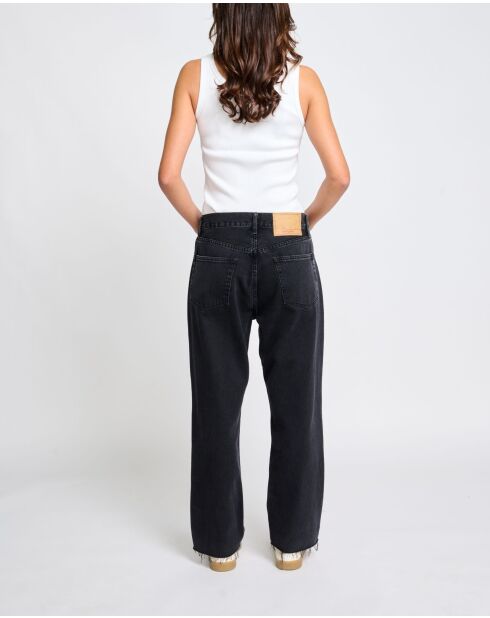 698 Wash schwarze 02 Jeans
